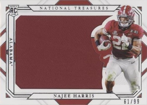 2021 Panini National Treasures Collegiate Najee Harris #RS12