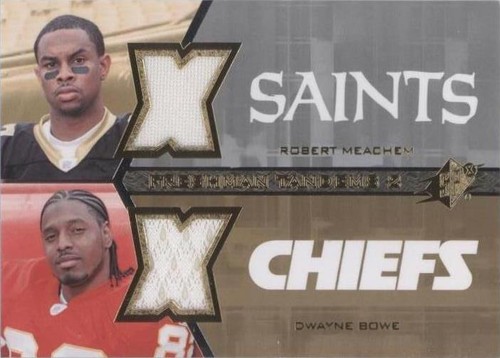 2007 SPx Dwayne Bowe Robert Meachem #FT2-MB
