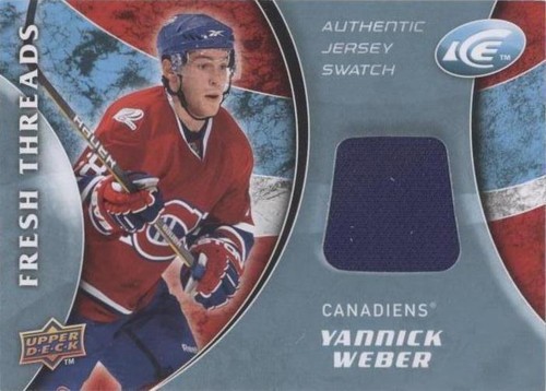 2009-10 Upper Deck Ice - Yannick Weber #FT-YW