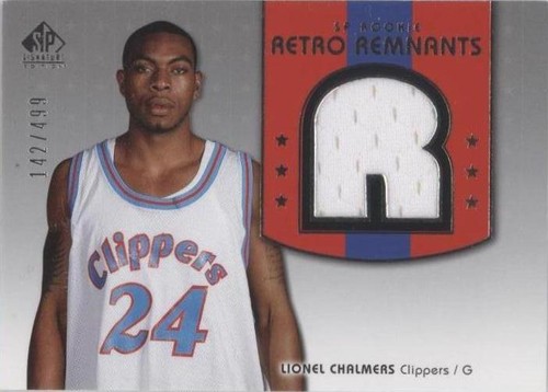 2004-05 SP Signature Edition - Lionel Chalmers #124