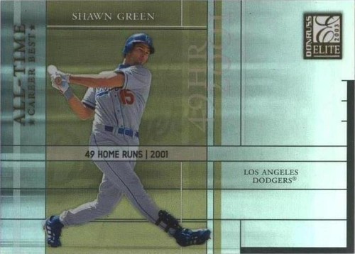 2003 Donruss Elite - Shawn Green #AT-39