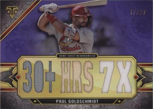 2024 Topps Triple Threads - Paul Goldschmidt #TTR-PG2