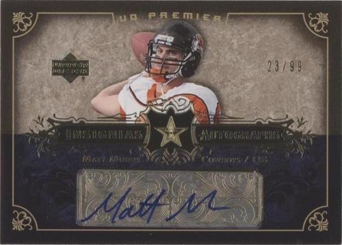 2007 UD Premier Matt Moore #IN-MO