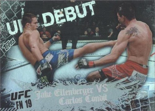 2010 Topps UFC Main Event - Carlos Condit Jake Ellenberger #129