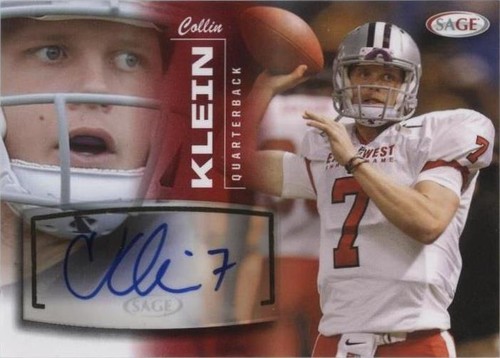 2013 SAGE Collin Klein #27