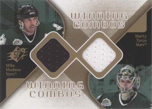 2007-08 SPx - Marty Turco Mike Modano #WC-MM