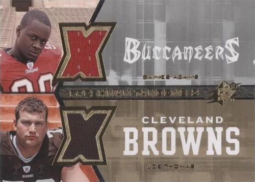 2007 SPx Gaines Adams Joe Thomas #FT2-AT