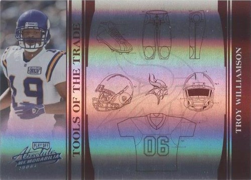 2006 Playoff Absolute Memorabilia Troy Williamson #TOT-142