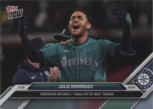 2024 Topps Julio Rodriguez Superstar Blueprint #SB-6 SEA