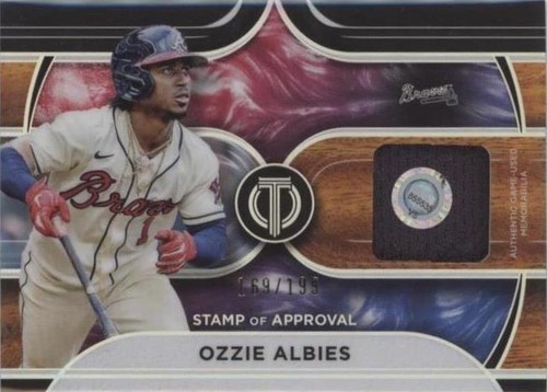 2022 Topps Tribute - Ozzie Albies #SOA-OA