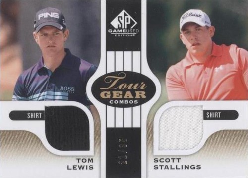 2012 SP Game Used Edition - Scott Stallings Tom Lewis #TG2-LS