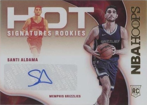 2021-22 Panini NBA Hoops - Santi Aldama #HSR-SA