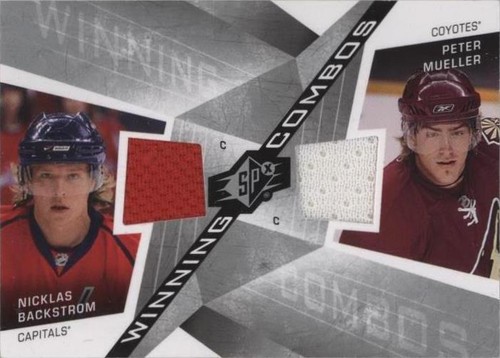 2008-09 SPx - Nicklas Backstrom Peter Mueller #WC-BM