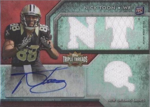 2012 Topps Triple Threads Nick Toon #119
