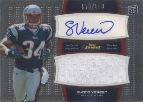 2011 Topps Finest Shane Vereen #AJR-SV