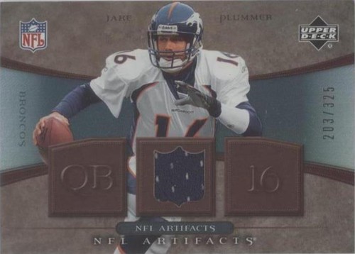2007 Upper Deck Artifacts Jake Plummer #NFL-JP