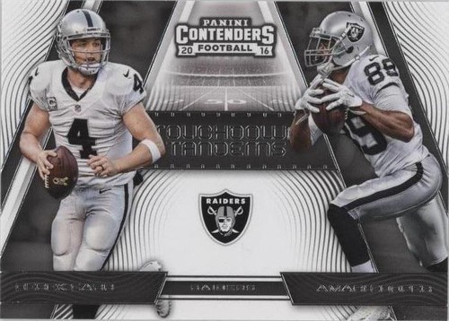 2016 Panini Contenders Amari Cooper Derek Carr #7