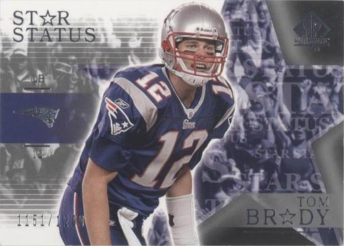 2003 SP Authentic Tom Brady #142
