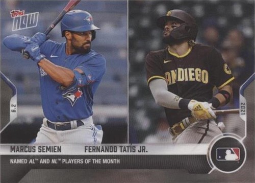 2021 Topps Now - Fernando Tatís Jr. Marcus Semien #297