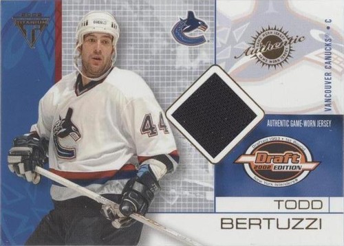 2001-02 Pacific Private Stock Titanium Draft Edition - Todd Bertuzzi #92