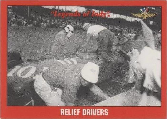 1992 Collegiate Collection Legends of Indy - Paul Russo Tony Bettenhausen #96