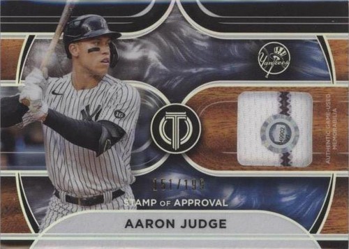 2022 Topps Tribute - Aaron Judge #SOA-AJ