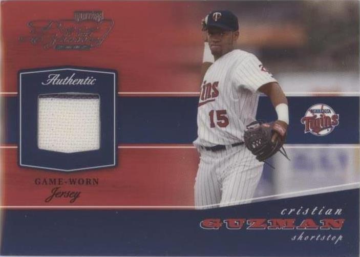 2002 Playoff Piece of the Game - Cristian Guzman #POG-17