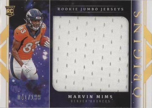 2023 Panini Origins Marvin Mims #RJJ-MM