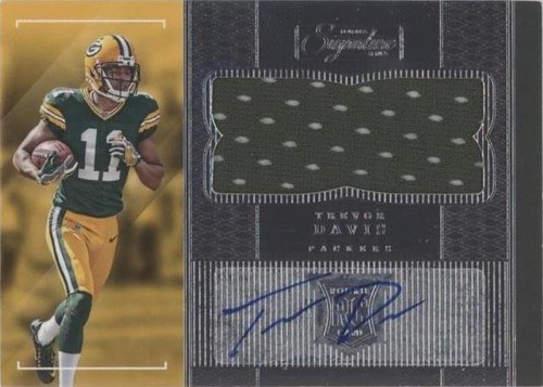 2016 Panini Donruss Signature Series Trevor Davis #297