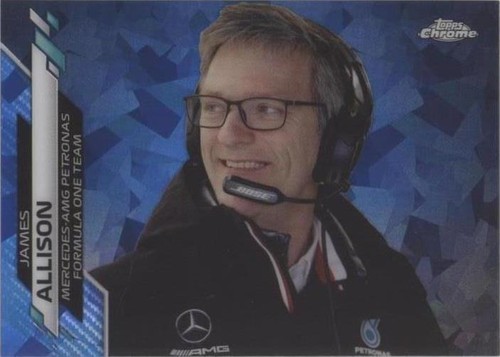 2020 Topps Chrome Sapphire Edition Formula 1 - James Allison #99