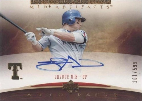 2005 Upper Deck Artifacts - Laynce Nix #LN