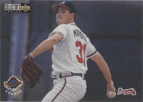 1996 Upper Deck Collector's Choice - Greg Maddux #396