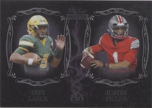 2021 Wild Card MATTE Justin Fields Trey Lance #MDG-6