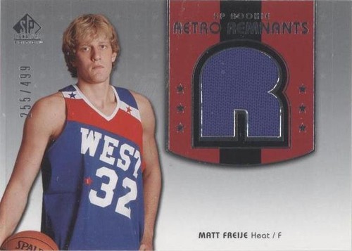 2004-05 SP Signature Edition - Matt Freije #142