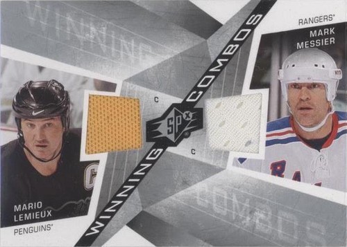 2008-09 SPx - Mario Lemieux Mark Messier #WC-ML