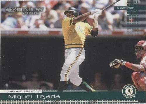 2004 Donruss - Miguel Tejada #168