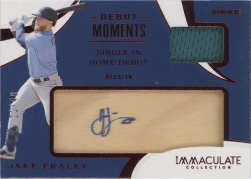 2020 Panini Immaculate Collection - Jake Fraley #DM-JF