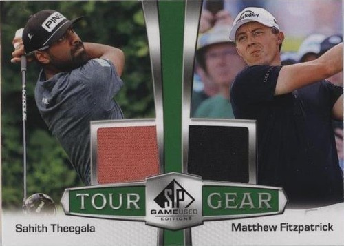 2024 SP Game Used - Matthew Fitzpatrick Sahith Theegala #TG2-TF