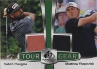 2024 SP Game Used - Matthew Fitzpatrick Sahith Theegala #TG2-TF