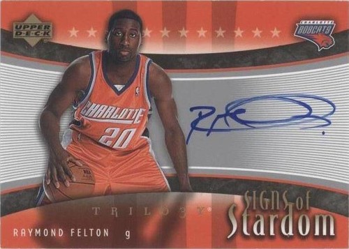 2005-06 Upper Deck Trilogy - Raymond Felton #SS-RF