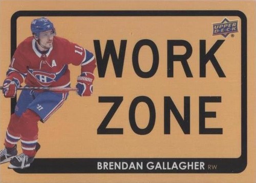 2021-22 Upper Deck Series 1 - Brendan Gallagher #WZ-26