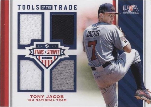 2017 Panini USA Baseball Stars & Stripes - Tony Jacob #54