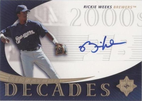 2005 Ultimate Signature Edition - Rickie Weeks #SD-RW