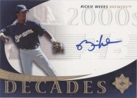 2005 Ultimate Signature Edition - Rickie Weeks #SD-RW