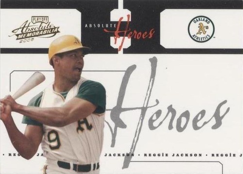 2005 Playoff Absolute Memorabilia - Reggie Jackson #AH-9