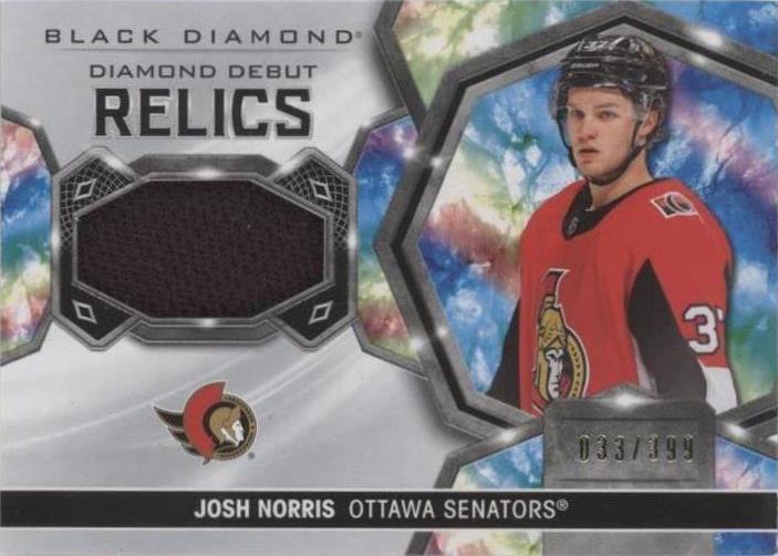 2020-21 Upper Deck Black Diamond - Josh Norris #DD-JN