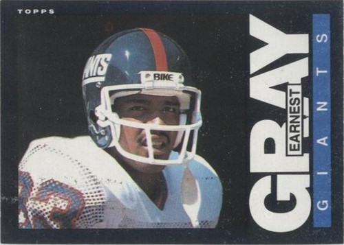 1985 Topps Earnest Gray #115