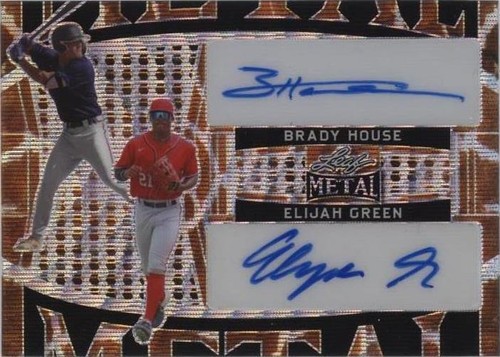 2022 Leaf Metal - Brady House Elijah Green #DA-4