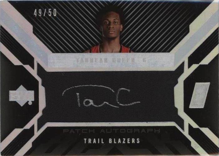 NBAカード　UD BLACK Quad auto patch 5枚限定 NBAカードUD BLACK Quad auto patch 5枚限定