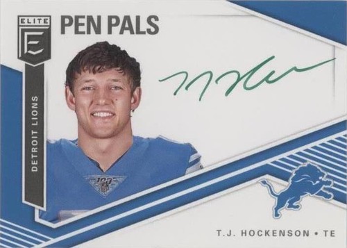 2019 Panini Donruss Elite T.J. Hockenson #PP-TH